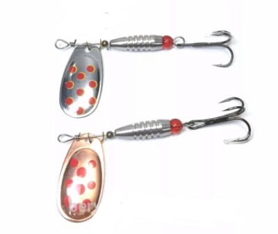 Angeln Spinner Forelle Lachs Barsch Barsch Angeln Größen 3, 4, 5