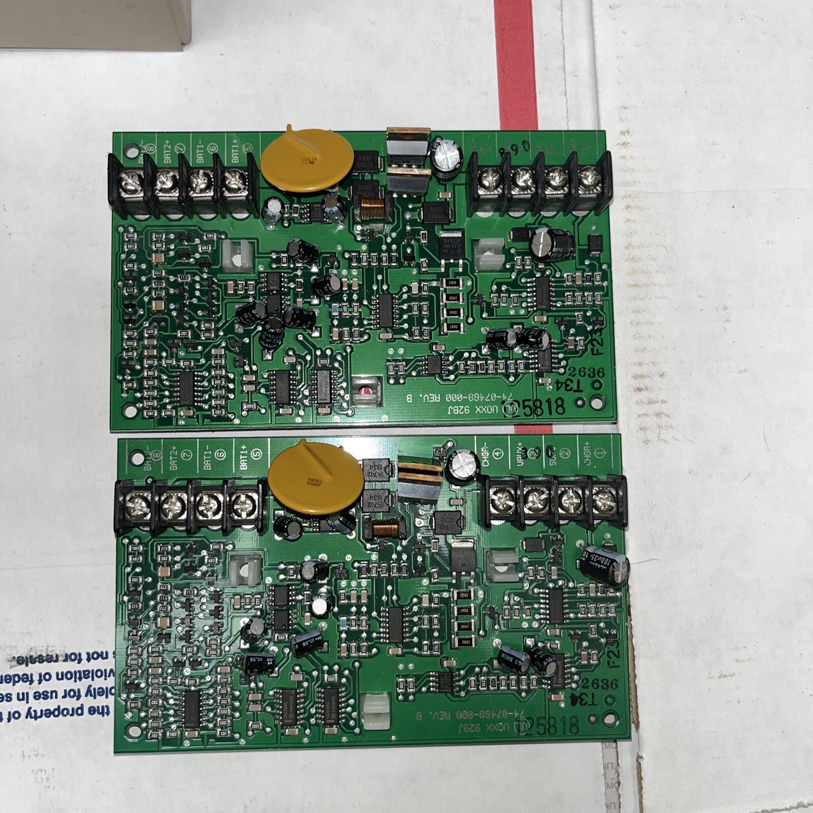 BOSCH 🔆BOARD ONLY 🔆D113 Battery Lead Supervision Module New Old Stock.