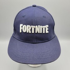 Fortnite Hat Cap Snapback Blue Llama Video Game FPS Embroidered Logo Kids Youth