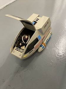 Large 1992  Star Trek TNG 1701-D Shuttlecraft Goddard Tested Playmates #6101 + Q