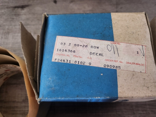 Original Ford P 100 Streifen Transfers 1614366 Brandneu - Bild 2 von 2
