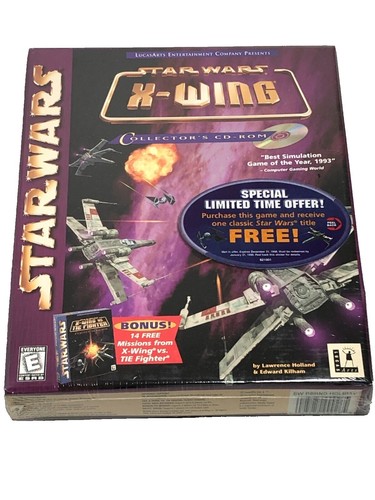 Lucasarts Entertainment Company Star Wars PC Game Set! From 1996