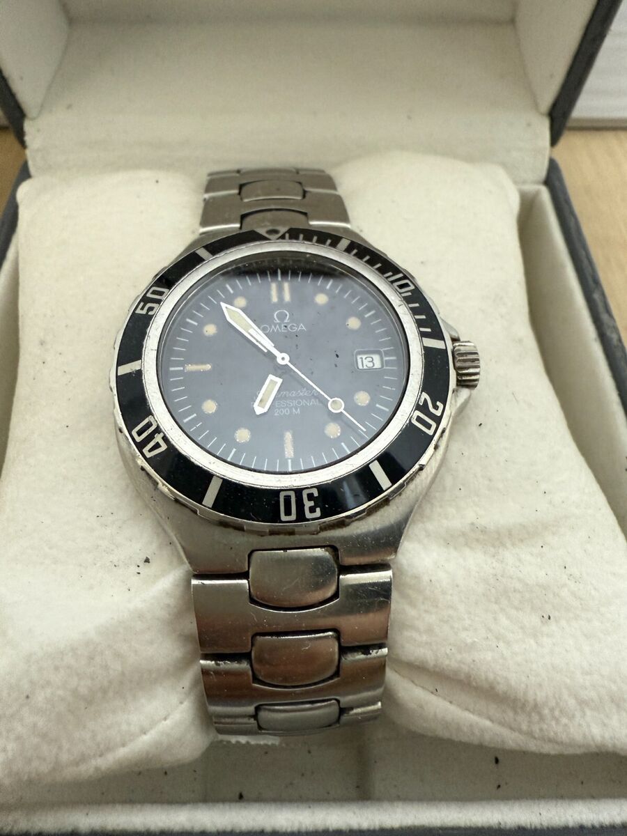 OMEGA Seamaster Professional 200m Analog Quartz Watch Men's OMEGA Seamaster Professional 200m Analog Quartz Watch Men's