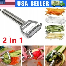 Stainless Steel Potato Peeler Vegetable Grater Fruit Slicer Carrot Cutter Tools