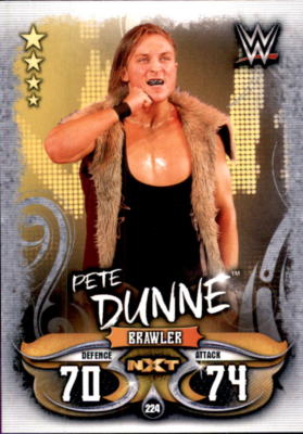 Topps Slam Attax Live - Karte 224 - Pete Dunne - NXT