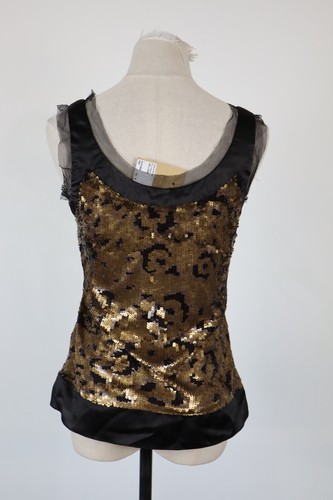 Pull femme Galliano taille M t-shirt femme fabriqué en Italie décontracté étiquette vintage - Photo 6 sur 10