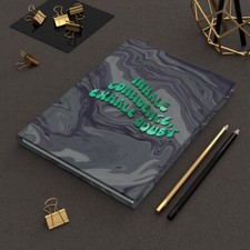 Inspirational Lined Hardcover Journal, Motivation Lined Pages Notebook