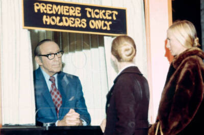 Jack Benny extras on the Paramount lot in tv series Wide Worl- 1974 Old Photo 4