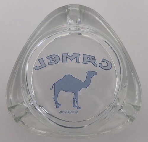 never used vintage CAMEL Cigarettes glass ashtray c.1992—my last one—outstanding - Picture 2 of 3