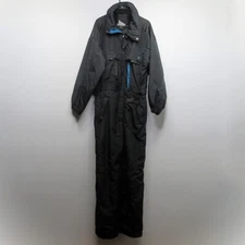 Cornice Snow Suit Snowmobile Ski Snowboard Mens Large Belt Nylon Winter Black