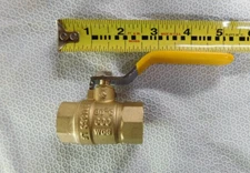 3/4" FNPT LEADFREE THREADED BALL VALVE-PROCEEDS BENEFIT THE DENVER TOOL LIBRARY