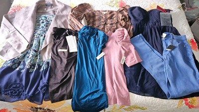 NEW 8PC WOMENS SIZE XS 2 MIXED CLOTHING LOT VERSONA BAGATELLE LAUREN CONRAD ETC