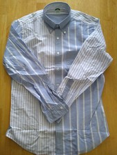 NWOT Brooks Brothers Blue Fun Shirt Button Down M Milano 16-34 MSRP 140