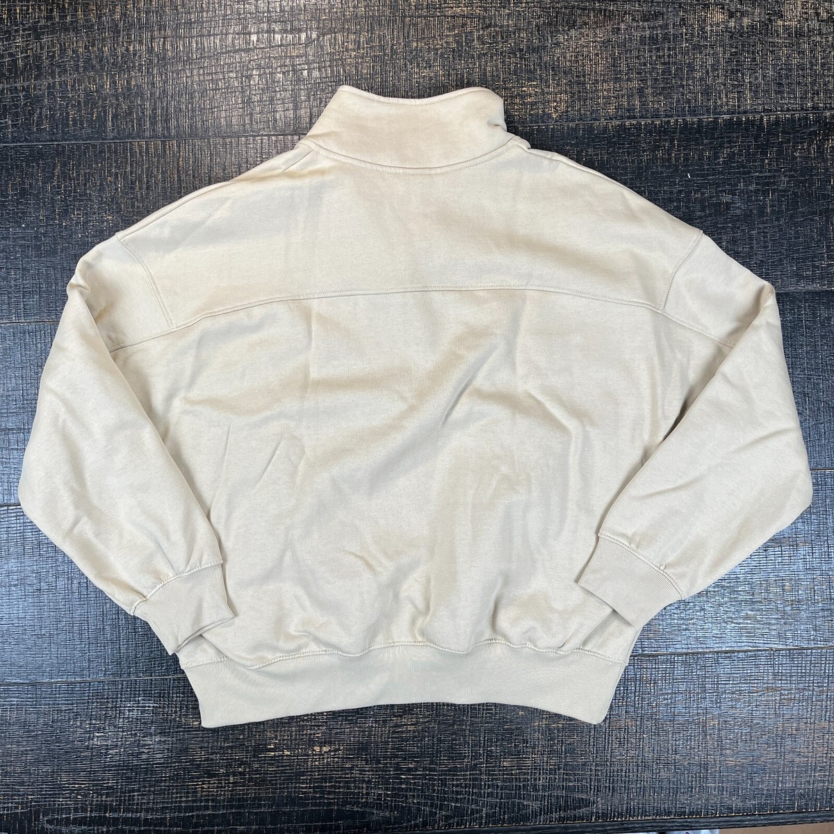 りーぬ Z SUPPLY Boyfriend Striped Sweater • Biscuit | The Shop