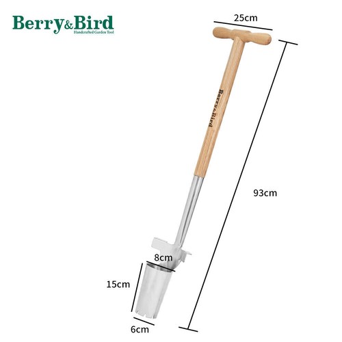 Berry&Bird Garden Bulb Planter 93 cm Long Handle Soil Plant Potting Cup Tool - Picture 2 of 10