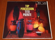 TITO PUENTE TOP PERCUSSION LP HEAVY VINYL *RARE* RCA USA PRESS HMV LIMITED New