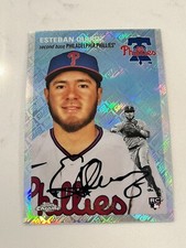 Esteban Quiroz Logofractor 188/499 RC 2023 Topps Chrome Platinum Card #176
