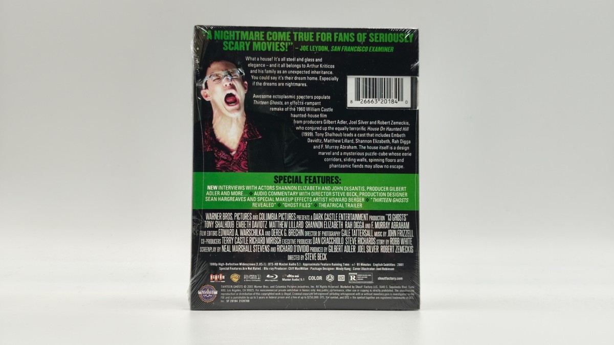 Thirteen Ghosts 13 - Scream Factory Collector's OOP Blu-ray w