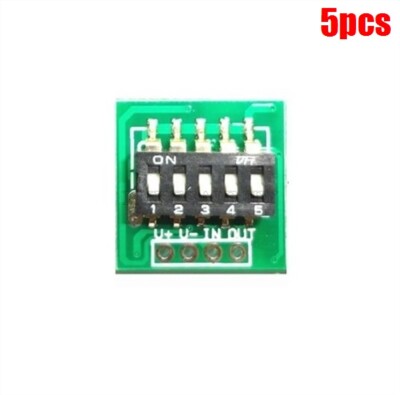5Pcs Adjustable Delay Module Timer Switch Controller Module 10S-24H Steady Ne lu