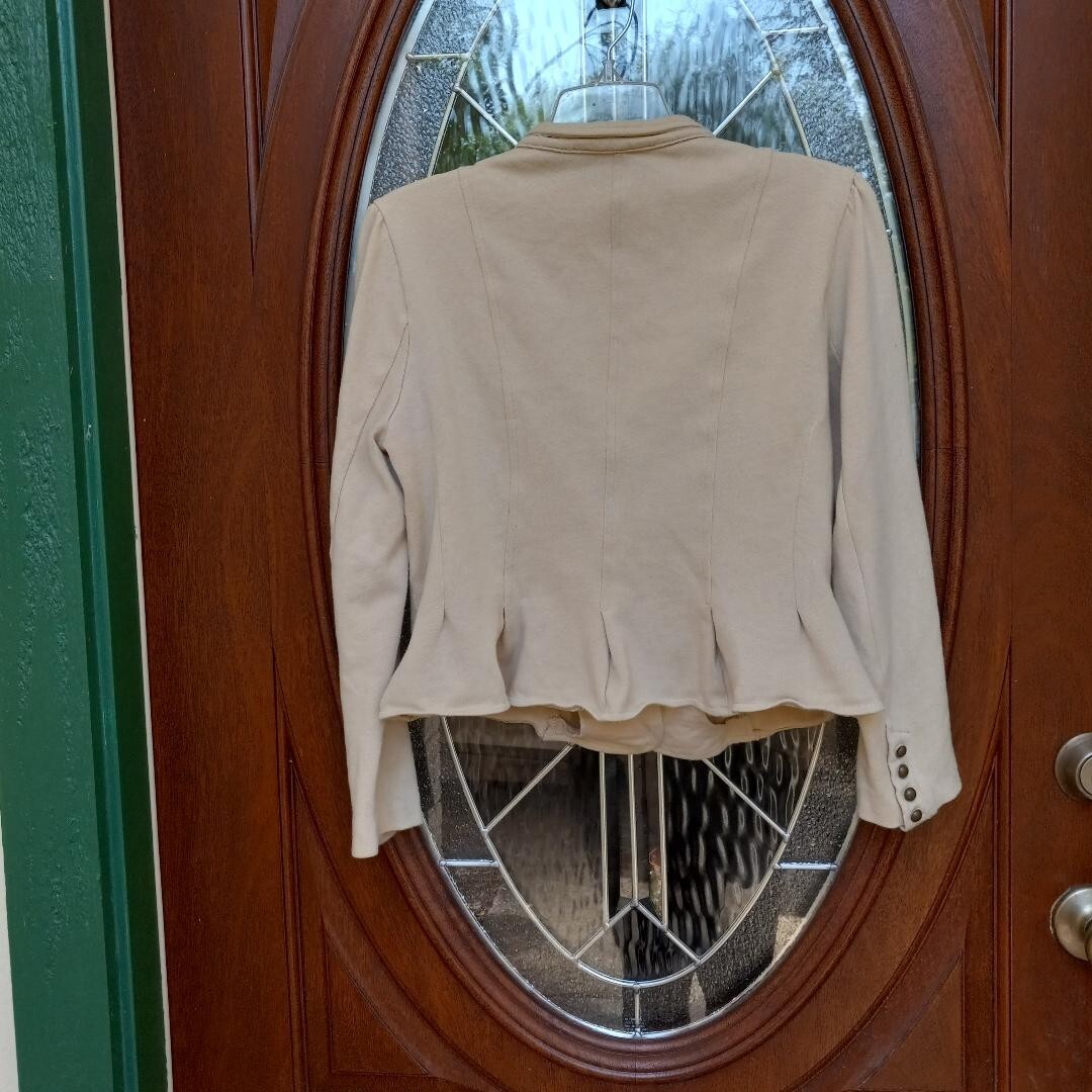 Requirements Stylish Button-down Khaki Blazer/Jac… - image 7