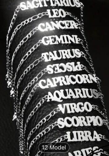 Stainless Steel Zodiac Bracelet.. LEO, NEW.. Adjustable - Picture 1 of 3