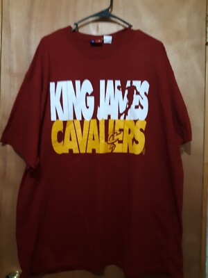 NBA Majestic King James T-Shirt Size 3X 050425 I511T25