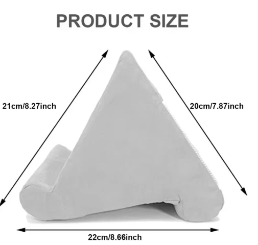 Tablet Pillow Stand Soft Lap Holder for iPad Samsung Huawei Tab Bed-Sofa Book - Image 4 of 4
