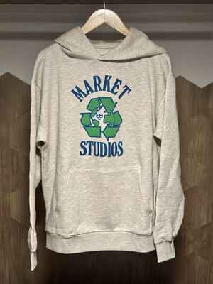 Market Studios Oversized Recycle Hoodie - XS