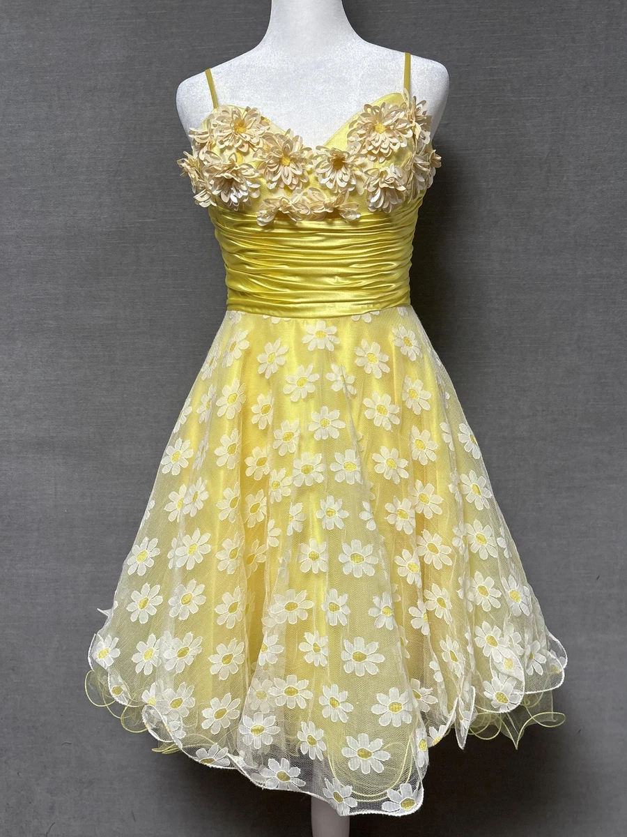 Yellow Dresses Mac Duggal for sale - eBay