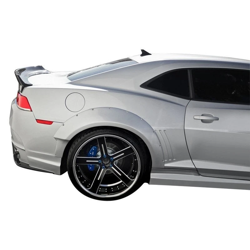 For Chevy Camaro 10-15 Fender Flares GT Concept Style Wide Body Fiberglass Rear Foto 2 de 4