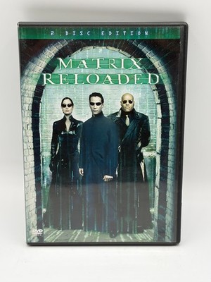 Matrix Reloaded DVD 2 Disc Edition Keanu Reeves