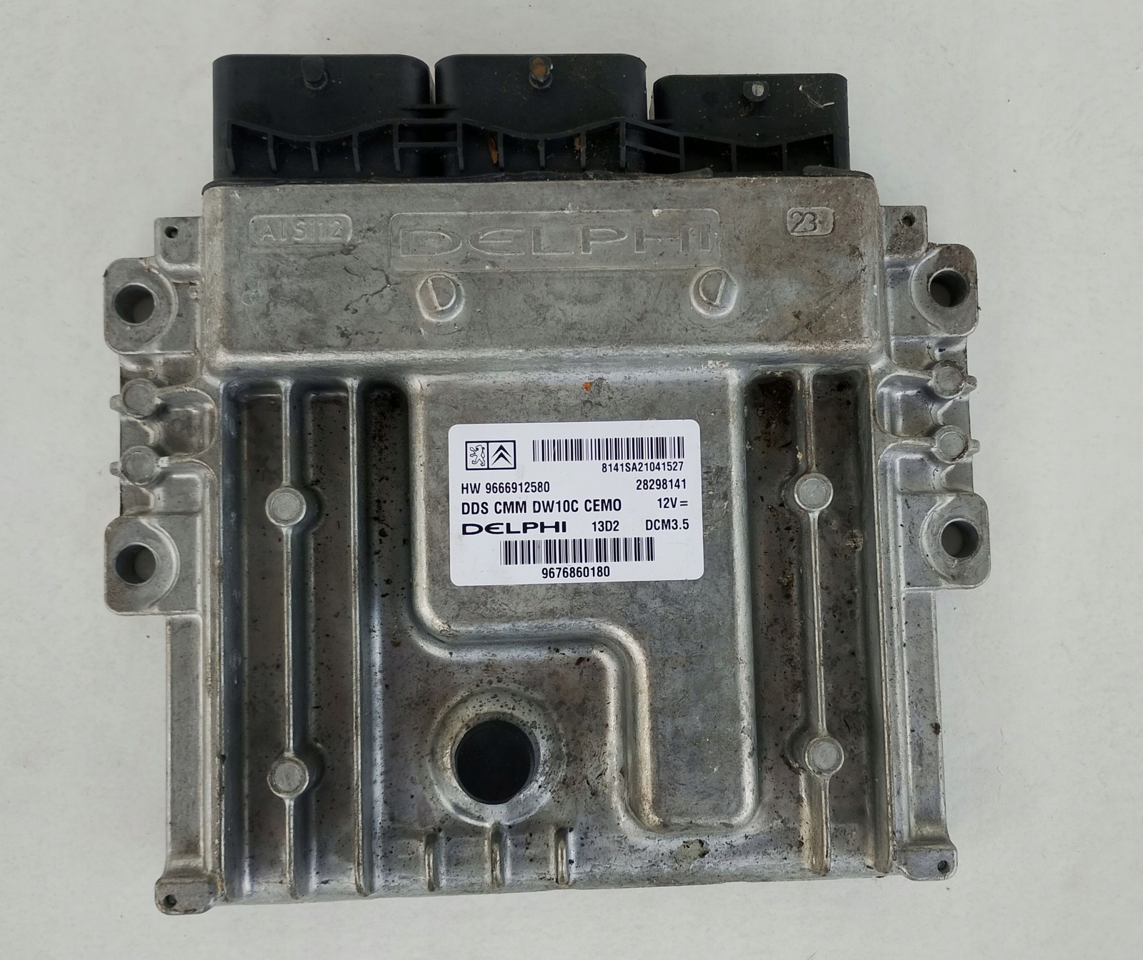 CITROEN C5 III X7 508 2.0 HDI 163KM ENGINE COMPUTER 9676860180 96669612580