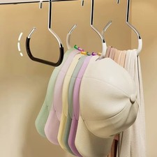 Hat Hanger Ring Cap Rack Organizer Closet Storage for Baseball Caps Scarf Ties