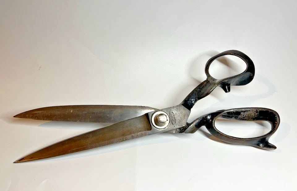 Classic Vintage Top of the line 13” Wilkinson & Son Tailor’s Scissors Used - Image 3 of 4