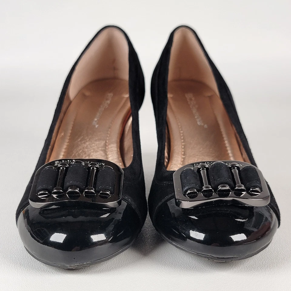BCBG Generation Women’s Black Suede Women's Size 6B/36 Wedge Shoes  - Image 3 of 4