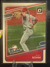 2021 Panini Donruss Optic Baseball Alec Bohm-#TR7 RC The Rookies. Philadelphia