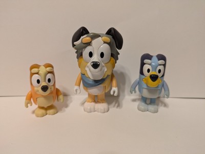 Ludo Studio BLUEY & Friends Dog Poseable BBC Characters 2'' FIGURES Calypso 