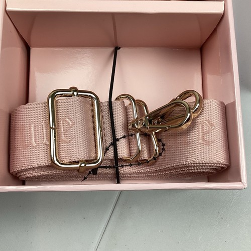 Juicy Couture Pink Quilted Bag, Coin Purse & Crossbody Strap NEW! - Picture 10 of 12