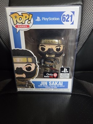 Funko Pop Playstation: Jin Sakai #621 GameStop Exclusive Bloody
