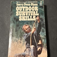 Outdoor Survival Skills, by Larry Dean Olsen, PB 1976