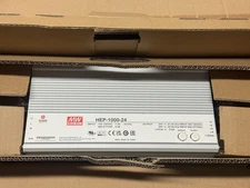 MeanWell HEP-1000-24 1000W Power Supply Battery Charger  - 24VDC/42A  NIB!
