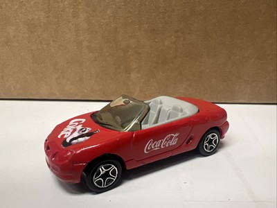 Matchbox 1997 Coca Cola Polar Bear Coke Red MGF 1.8i Convertible Diecast 1:56