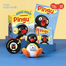 Pingu Bluetooth Speaker, Martube Head-Shaking Portable Mini Player Desktop Gift