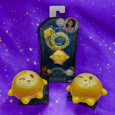 2 Disney Wish Star Reveals Mystery Toys  Wishing Star Necklace Toy Kids Bundle