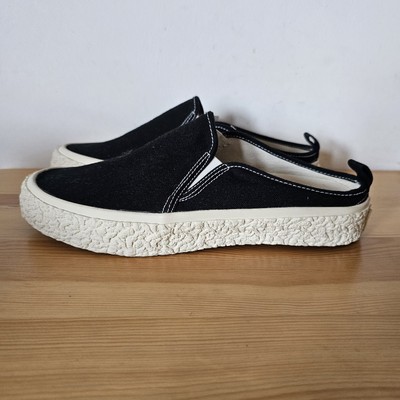 YMC London Canvas Black/White Slip On Trainers UK Size You Must Create  UK - Main Image