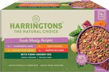Harringtons Grain Free Hypoallergenic Dog Food 16 x400g Chicken Lamb Beef Turkey 2.50 per kilo