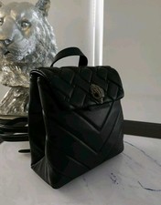 Kurt Geiger Backpack Mini Leather womens Quilted Rucksack eagle head
