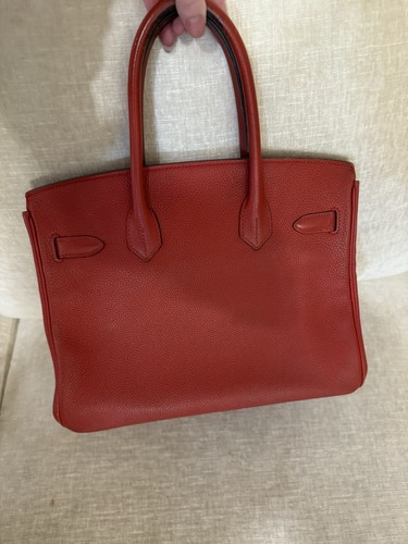 Hermes Birkin 30 Geranium Togo 2016 PHW Bought In Paris, August 2016 - Picture 2 of 15