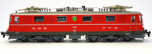 HAG MPN 129 SBB Ae6/6 Rojo #11418 St. Gallen Shield DC | Condition: Used