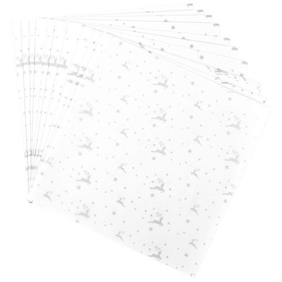 Transparentpapier | 100 Blatt | PremiumQualität | 110 g/qm | bedruckt | ideal...